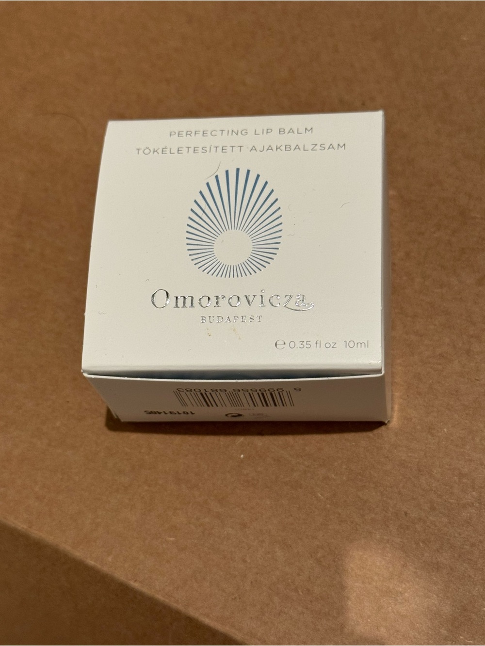 Omorovicza Perfecting Lip Balm New In Box .35 oz 10 ml.